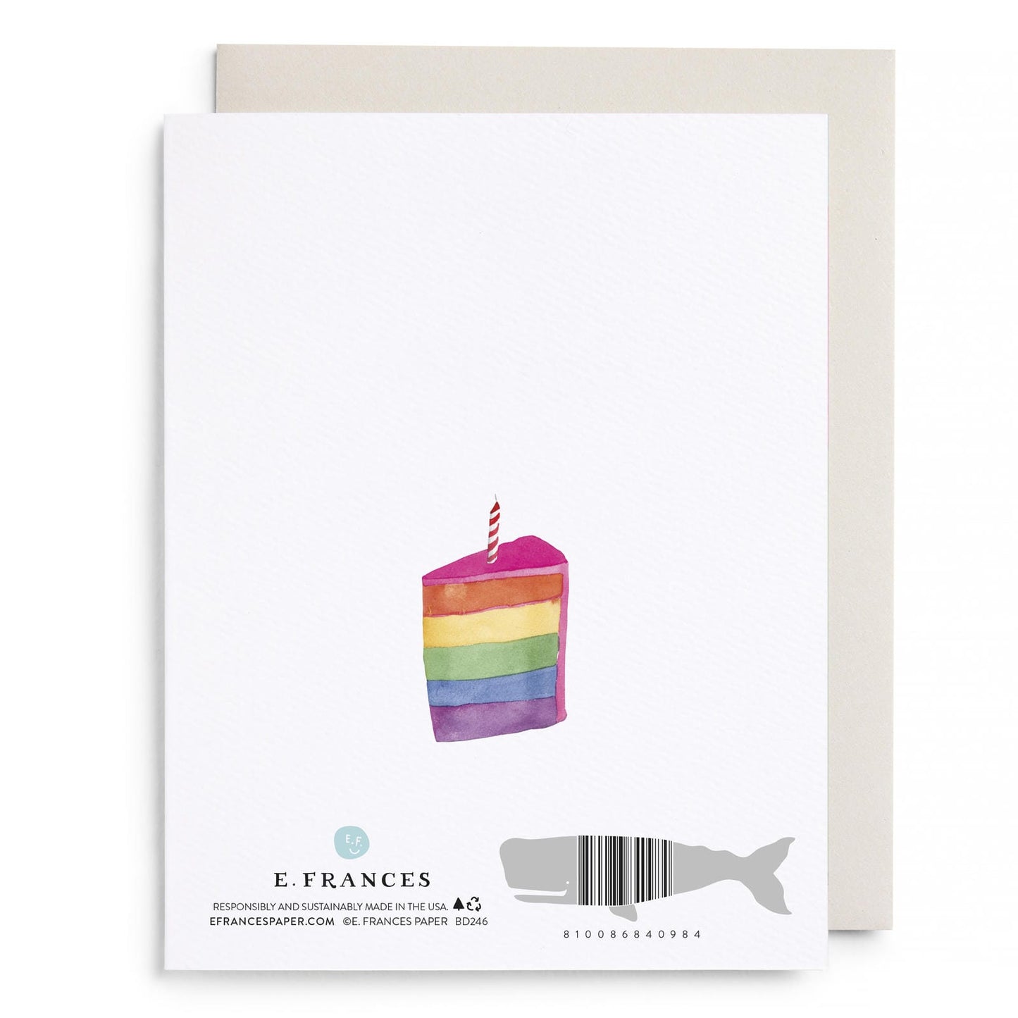 Big Cake Greeting Card