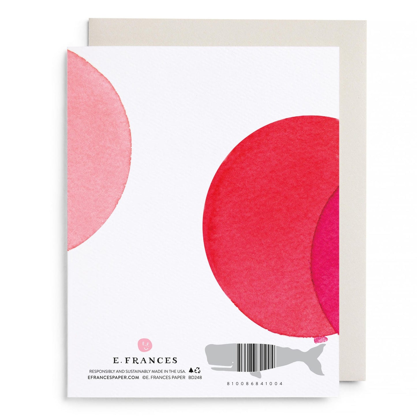 Pink Balloons Greeting Card