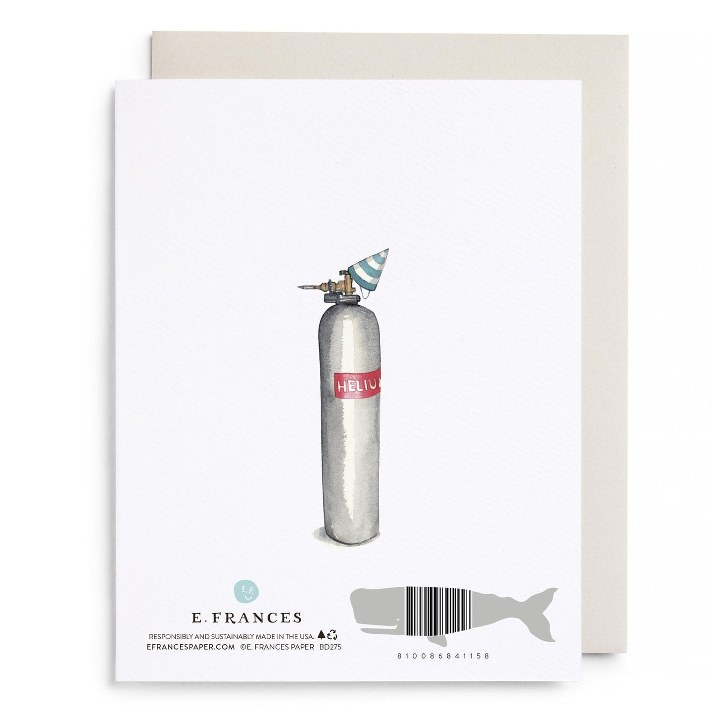 Helium 50 Greeting Card