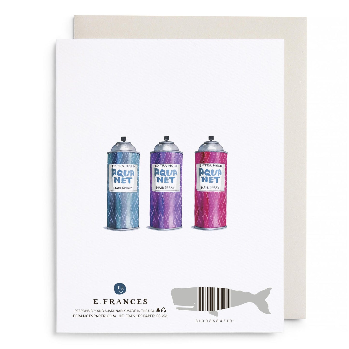 Aquanet Bday Greeting Card