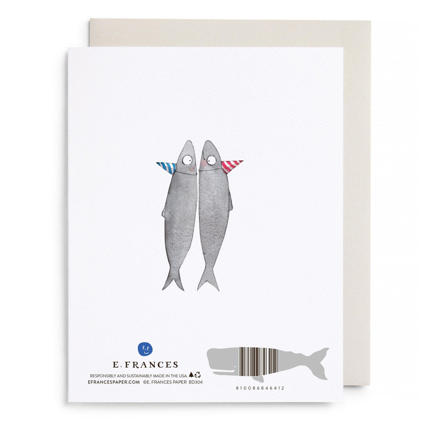 Sardines Birthday Greeting Card