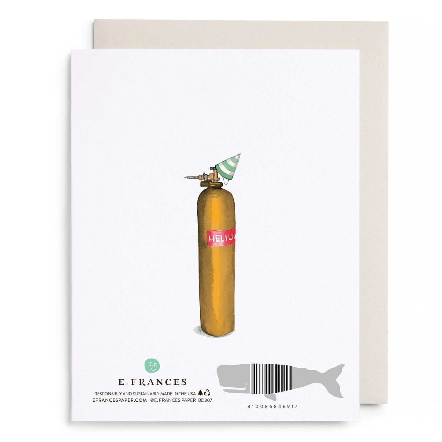 Helium 90 Greeting Card