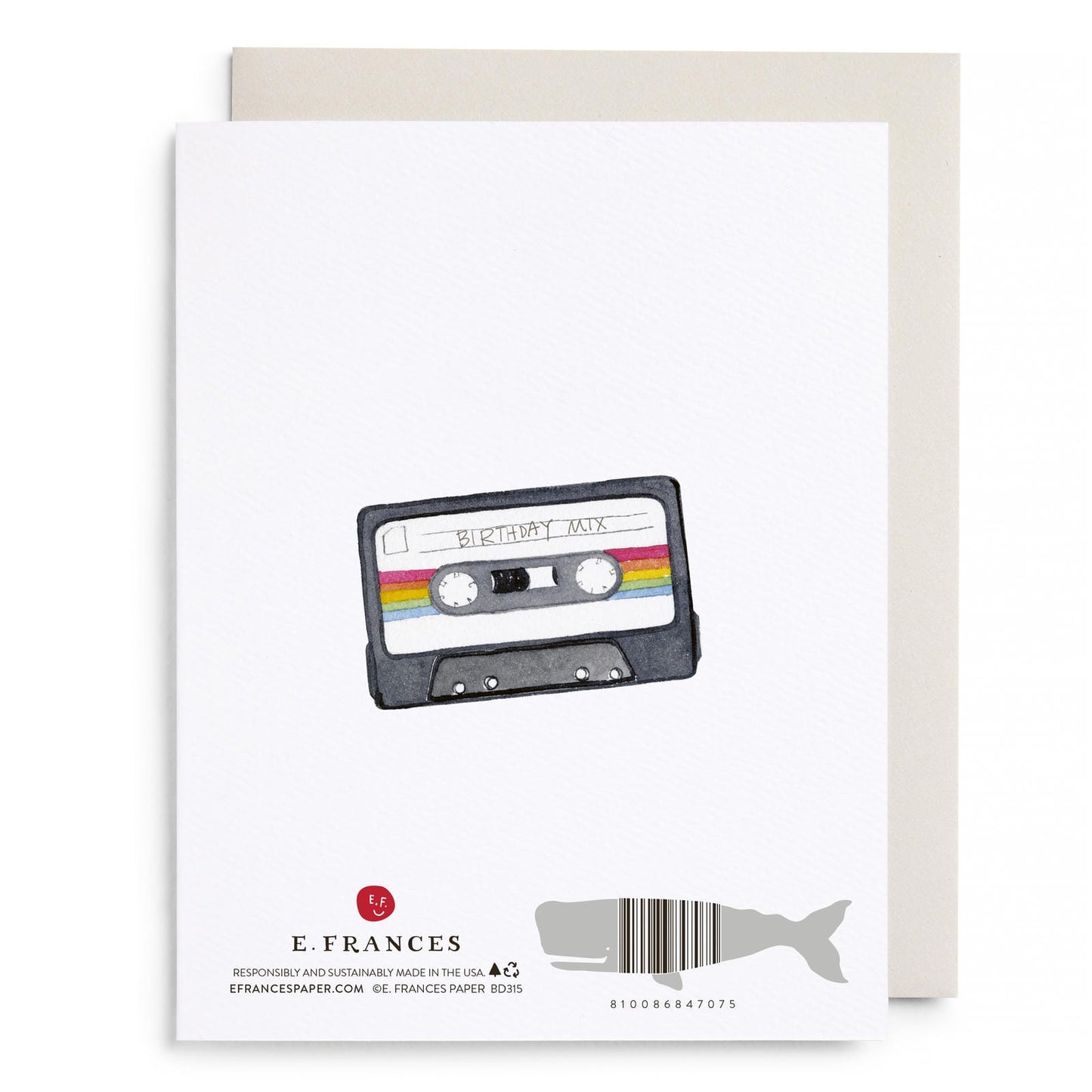 Boom Box Birthday Greeting Card