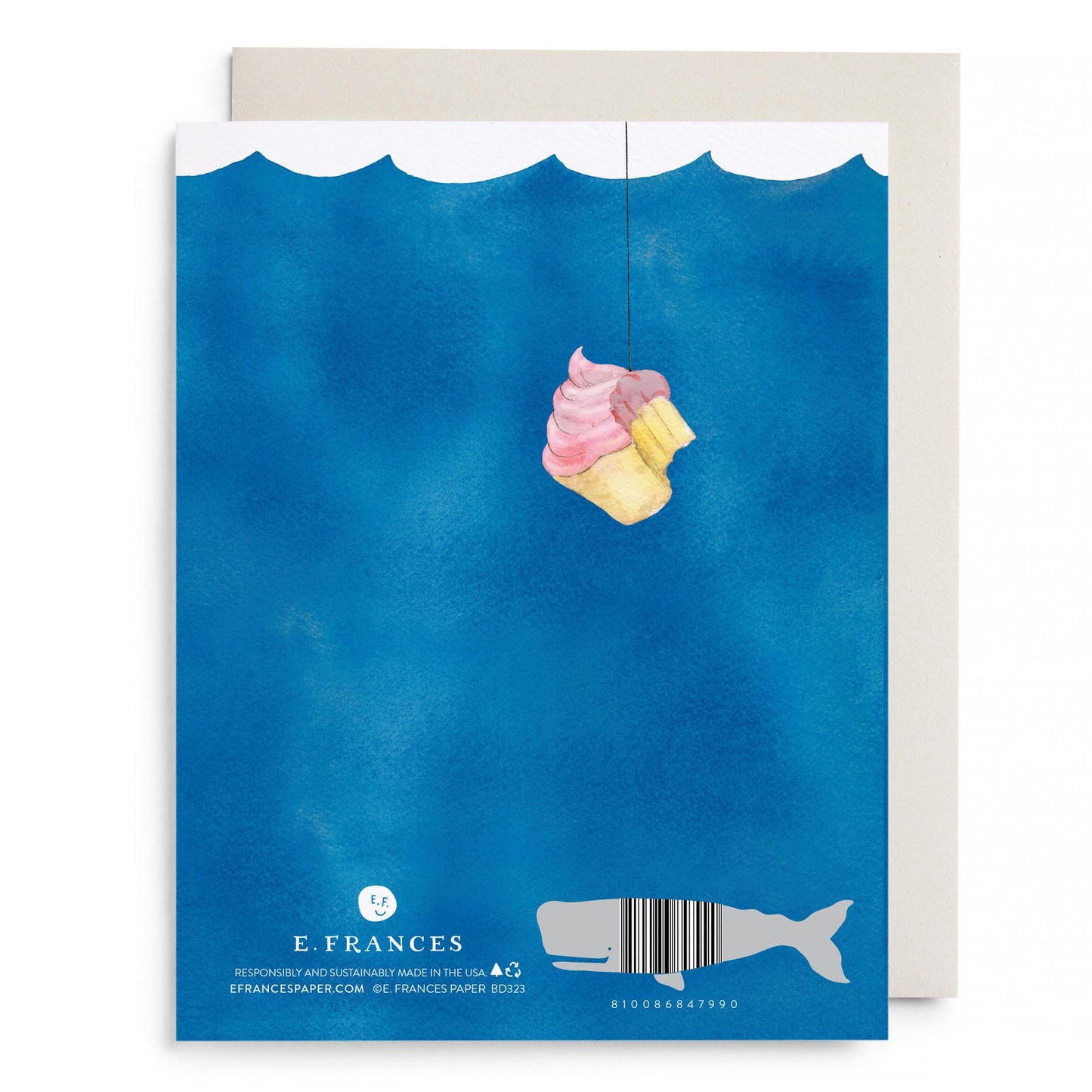 Cupcake Bait Birthday Card