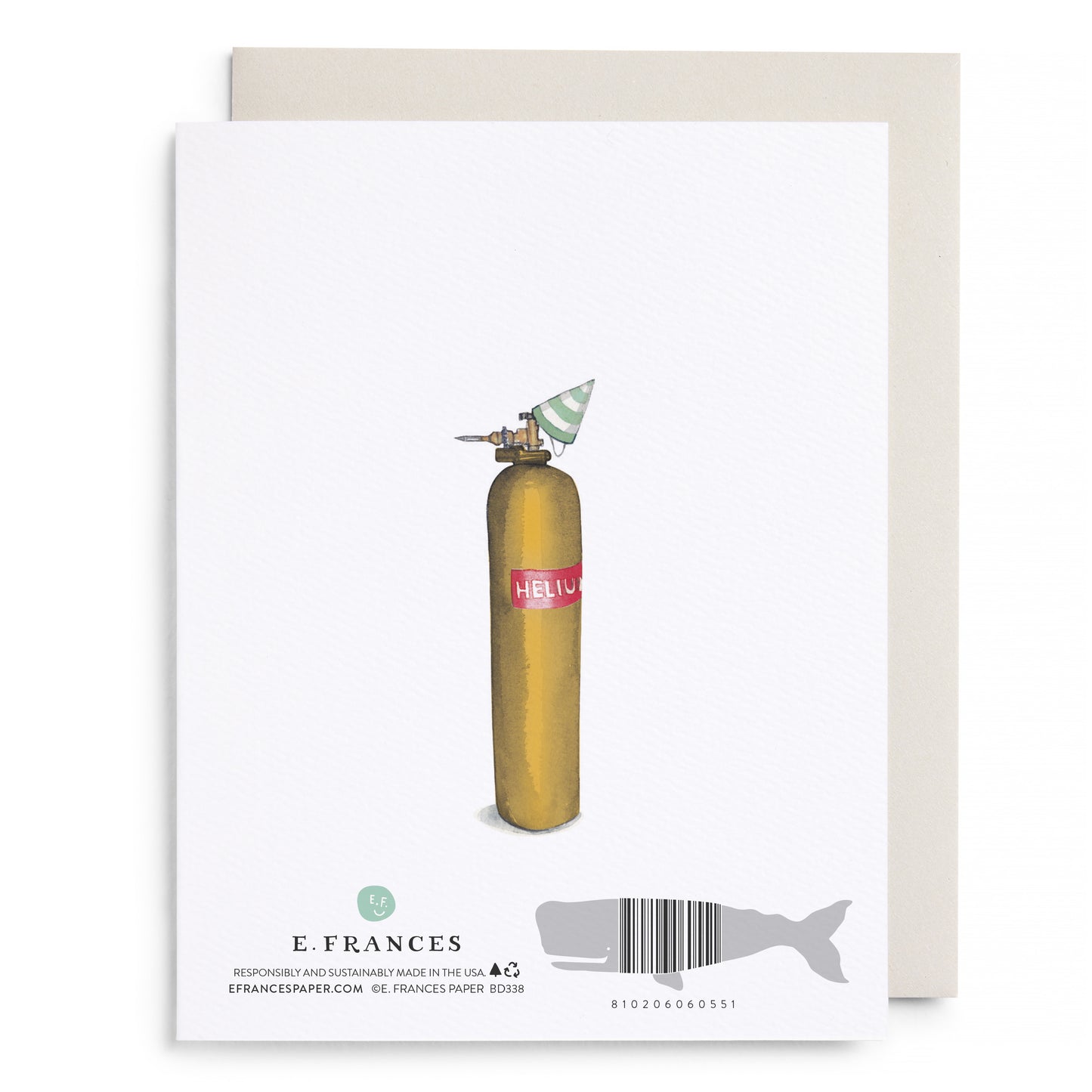 Helium 21 Birthday Greeting Card
