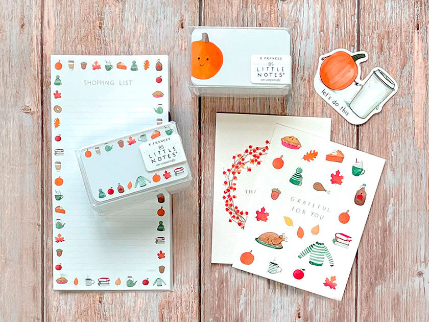 Crisp & Cozy Market Notepad