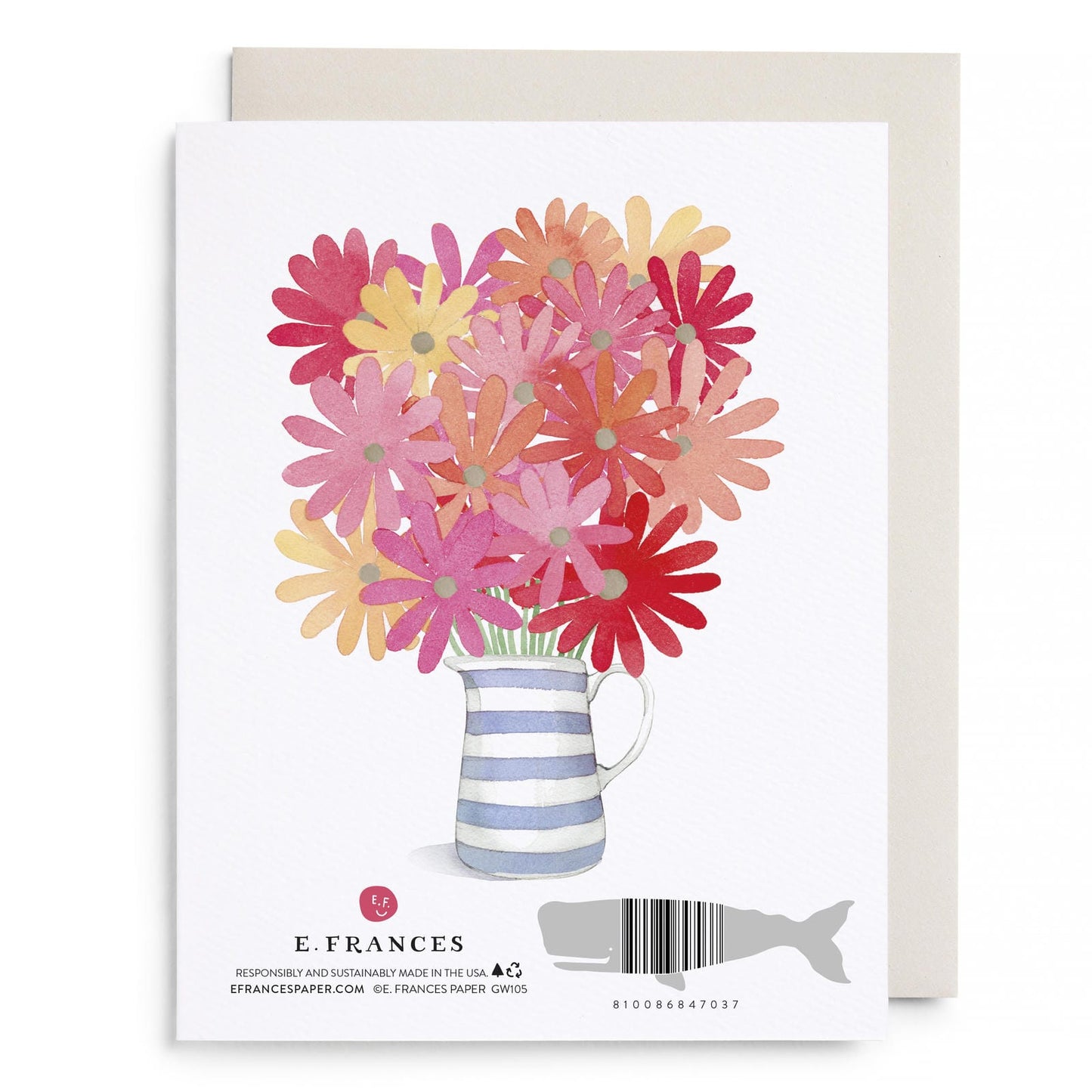 Get Well Flowers Greeting Card