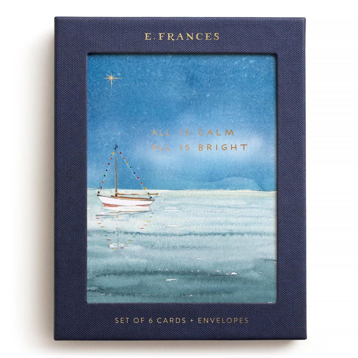 Holiday Sailboat Holiday Card