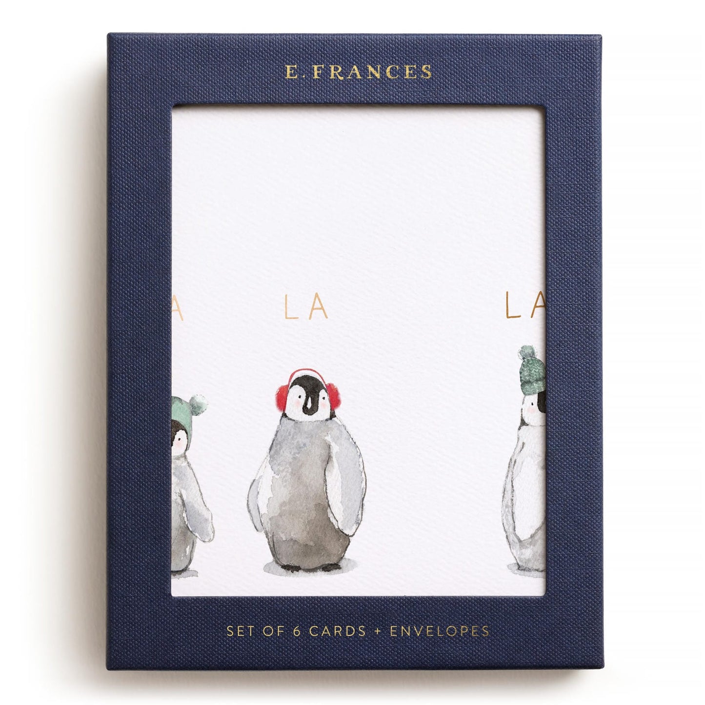 Cozy Penguins Holiday Card