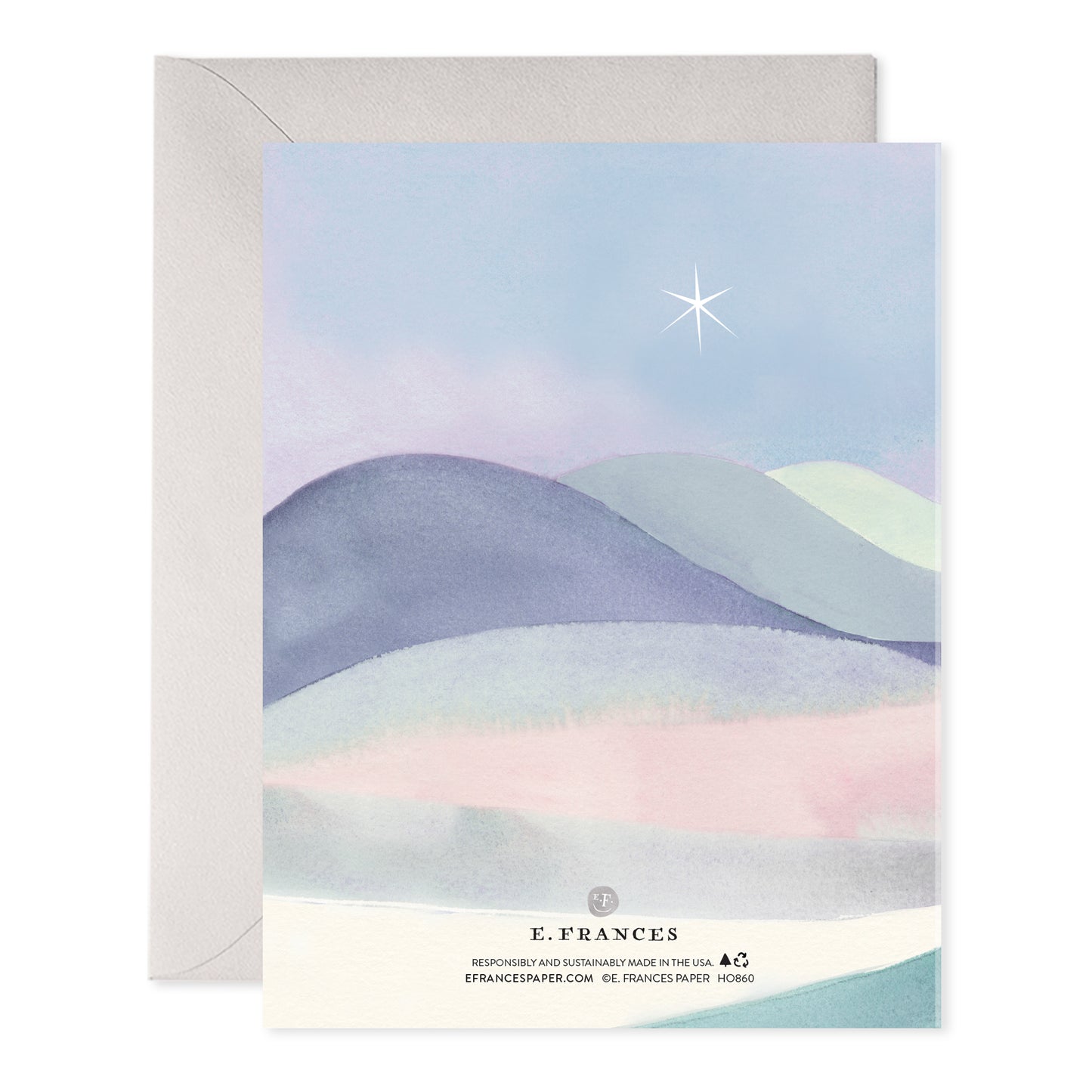 Joy Hope Peace Holiday Card