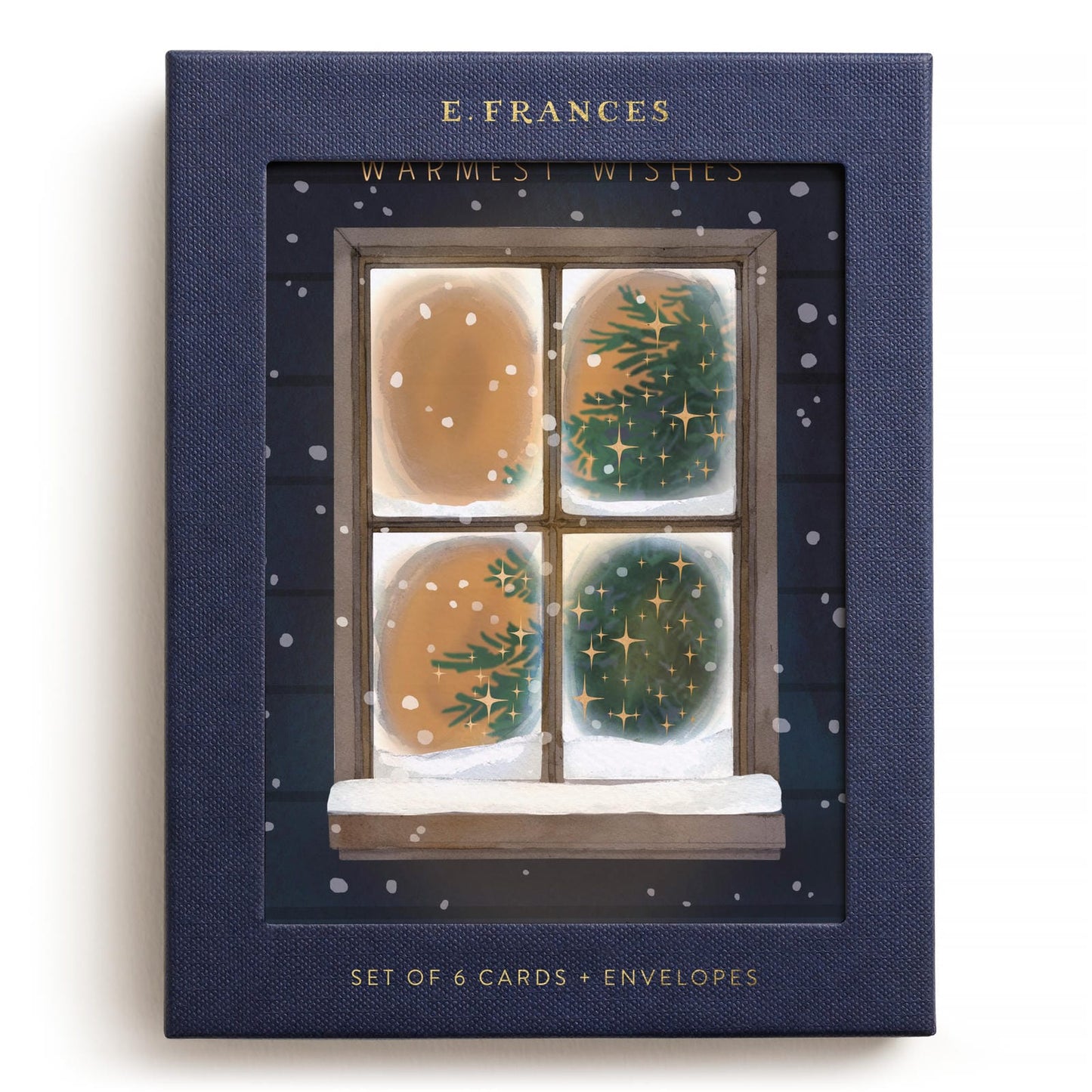 Frosty Window Holiday Card