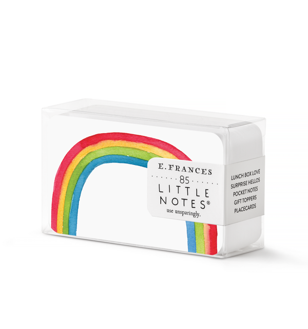 rainbow watercolor little notes small notecards lunchbox lunch box notes love notes placecards place cards gift toppers gift tags