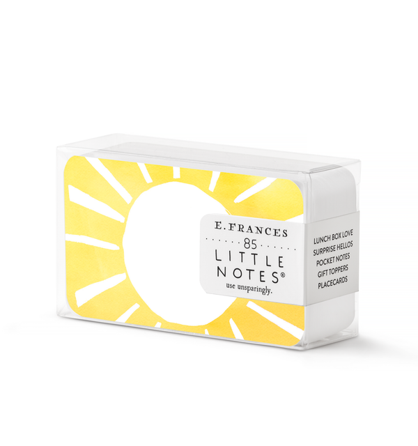 sunshine sun watercolor little notes small notecards lunchbox lunch box notes unique notes placecards place cards gift toppers