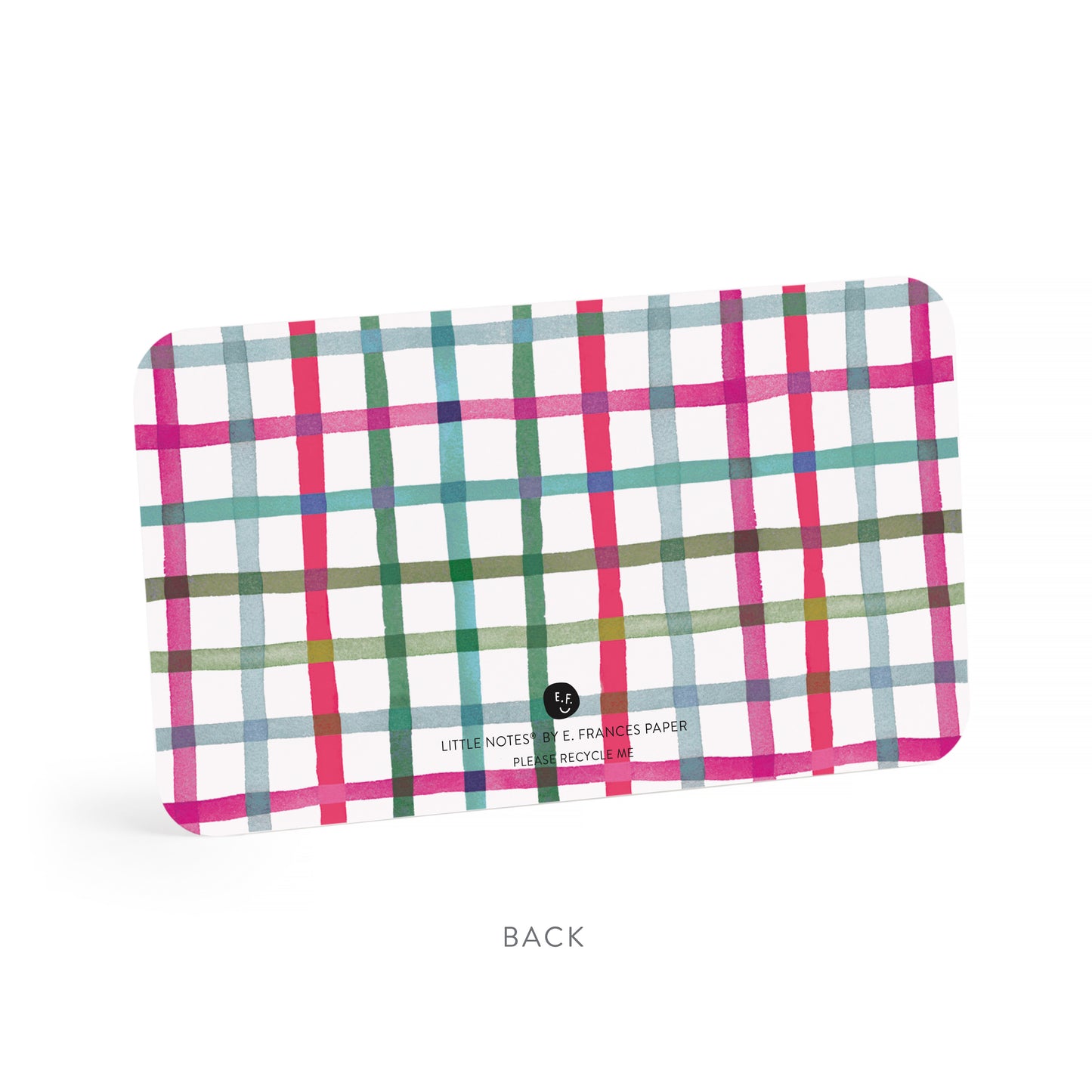Happy Plaid Little Notes®