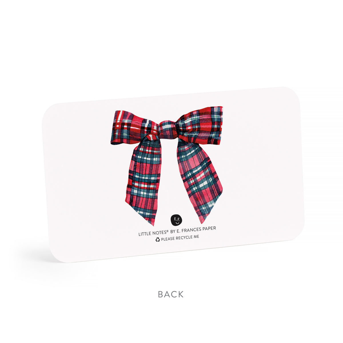 Plaid Bow Little Notes®