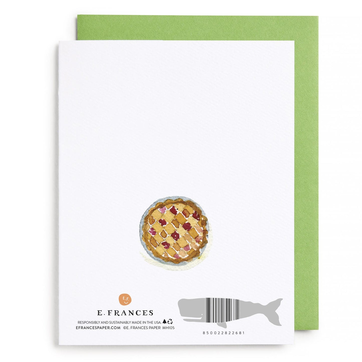 Thanksgiving Pie Greeting Card