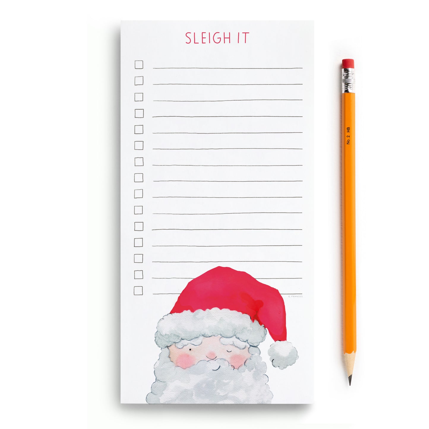 Sleigh It Santa Market Notepad