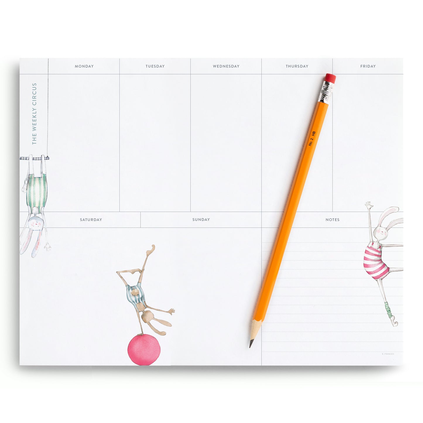 Circus Weekly Planner