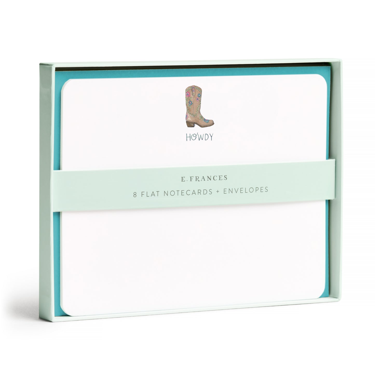 Cowboy Boot Flat Notes