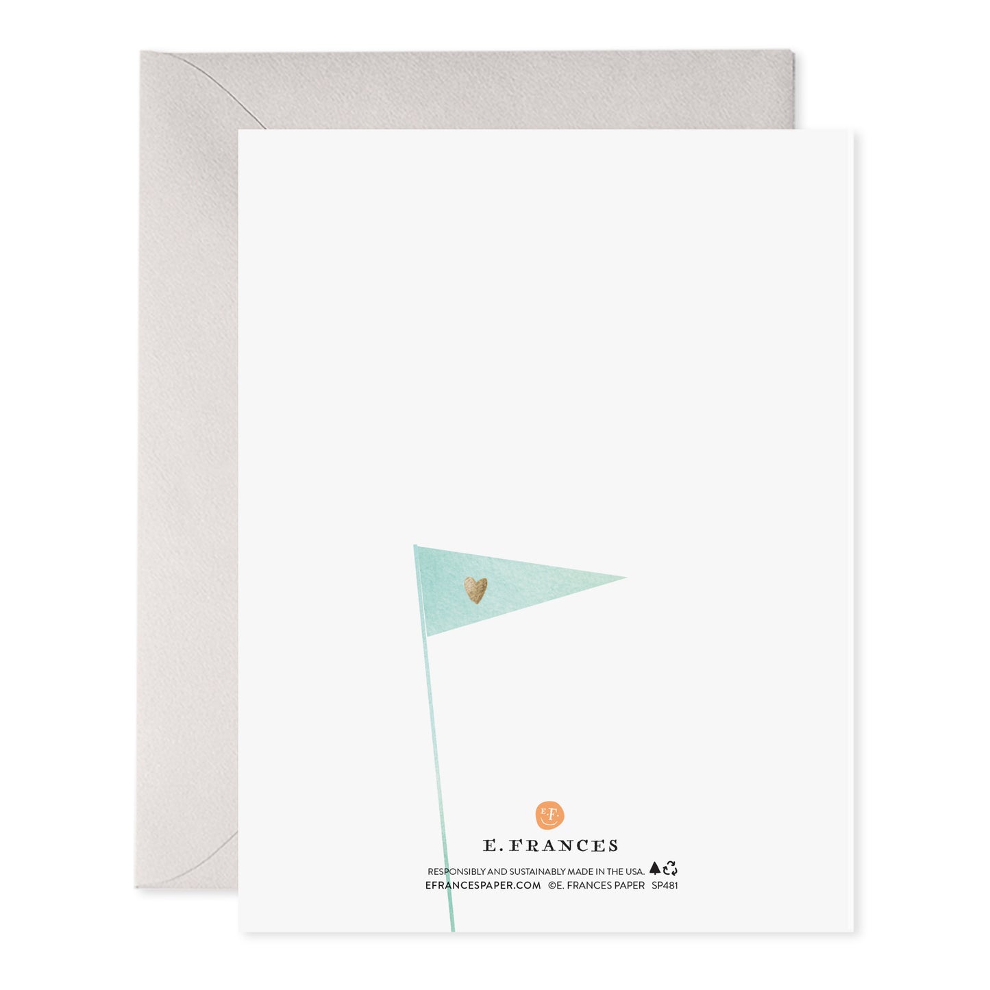 Wedding Flags Greeting Card