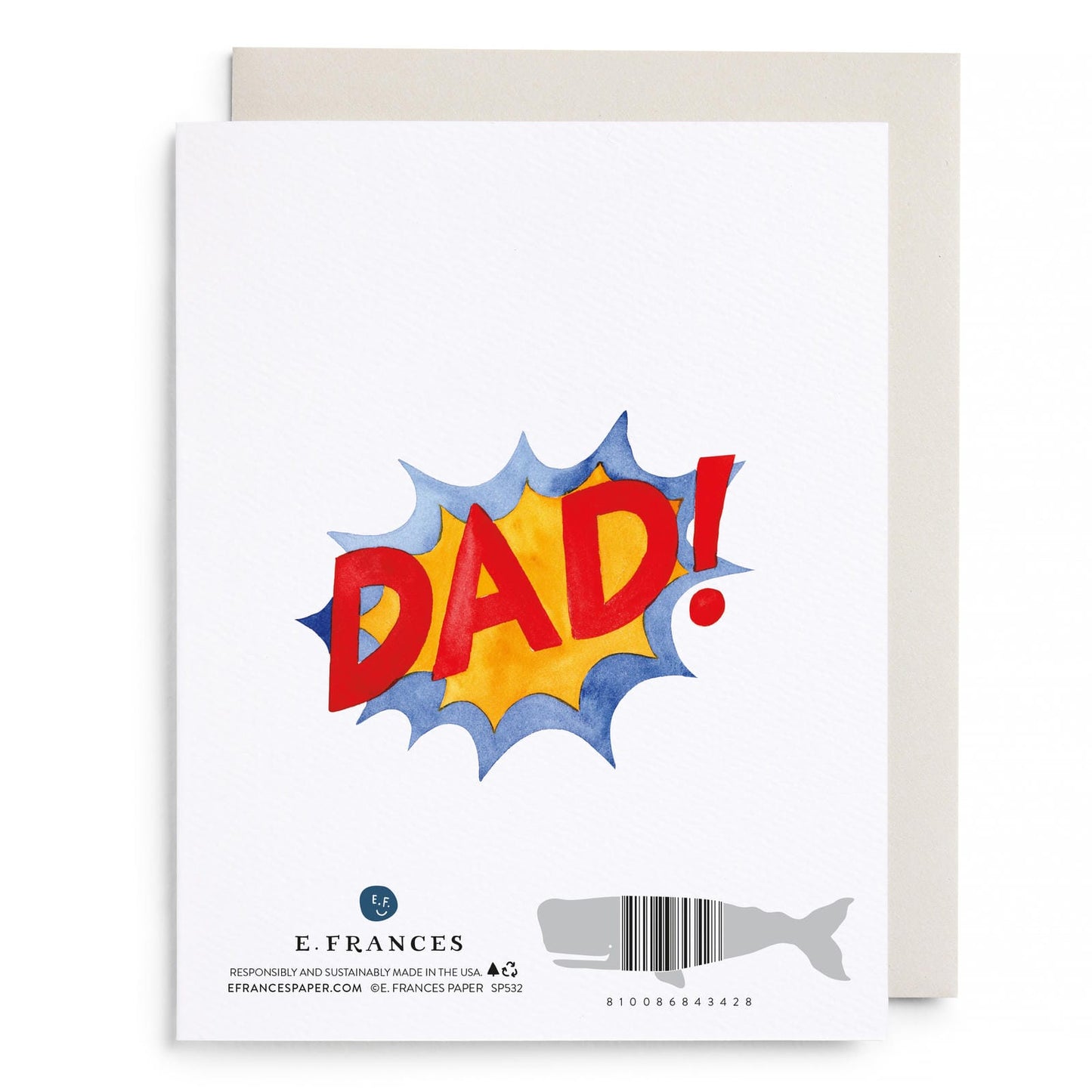 Superdad Greeting Card