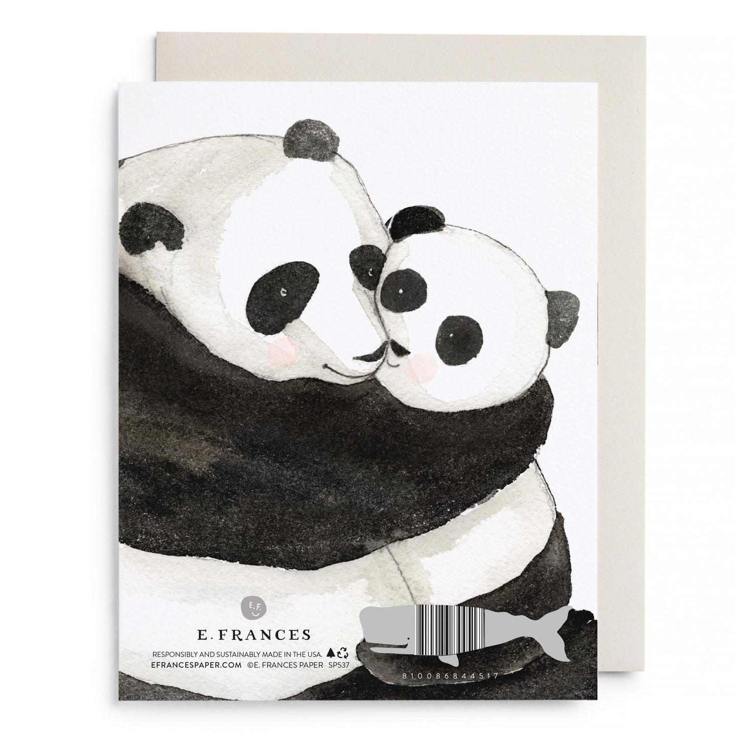 Long Arms Slow Hug Greeting Card