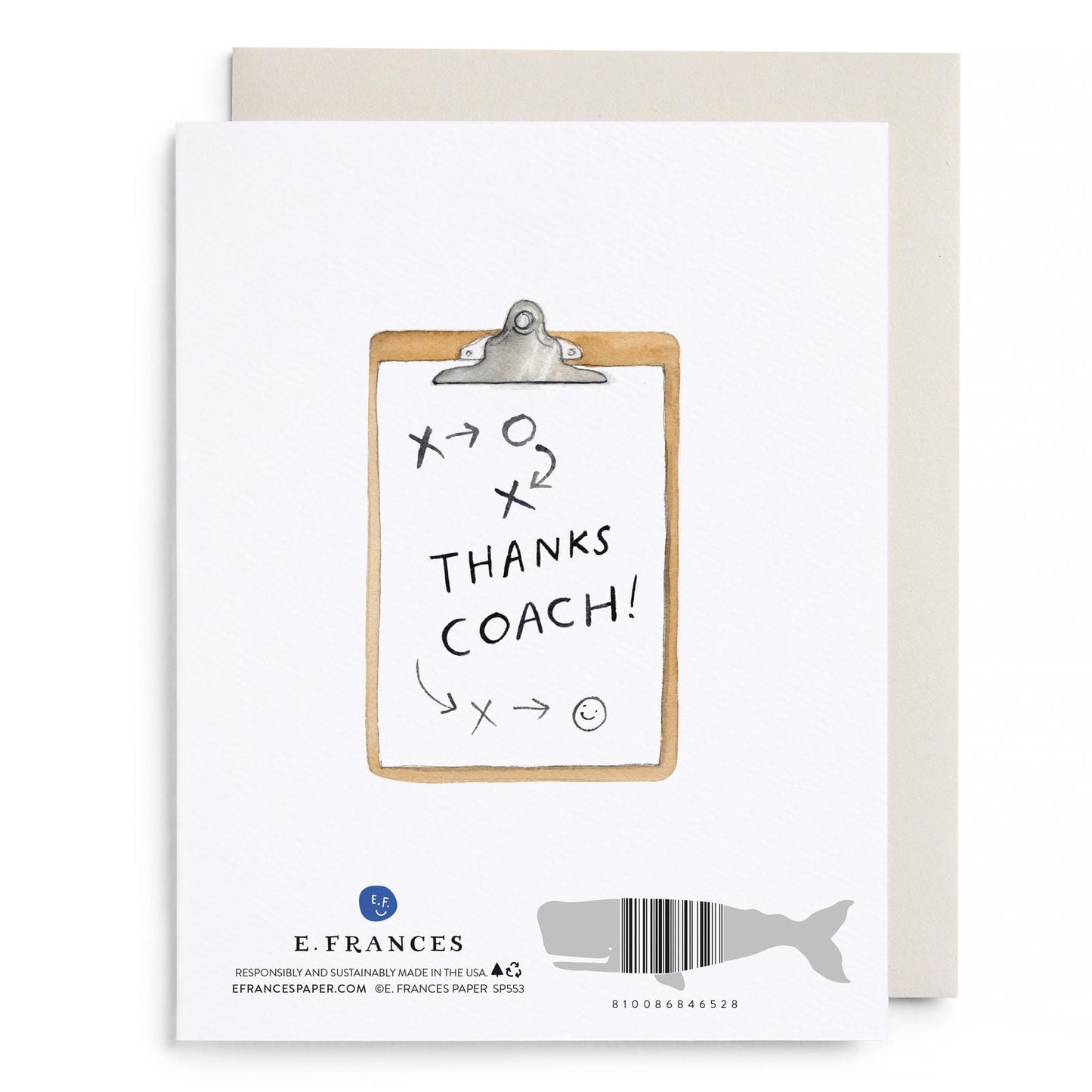 Coach W Greeting Card