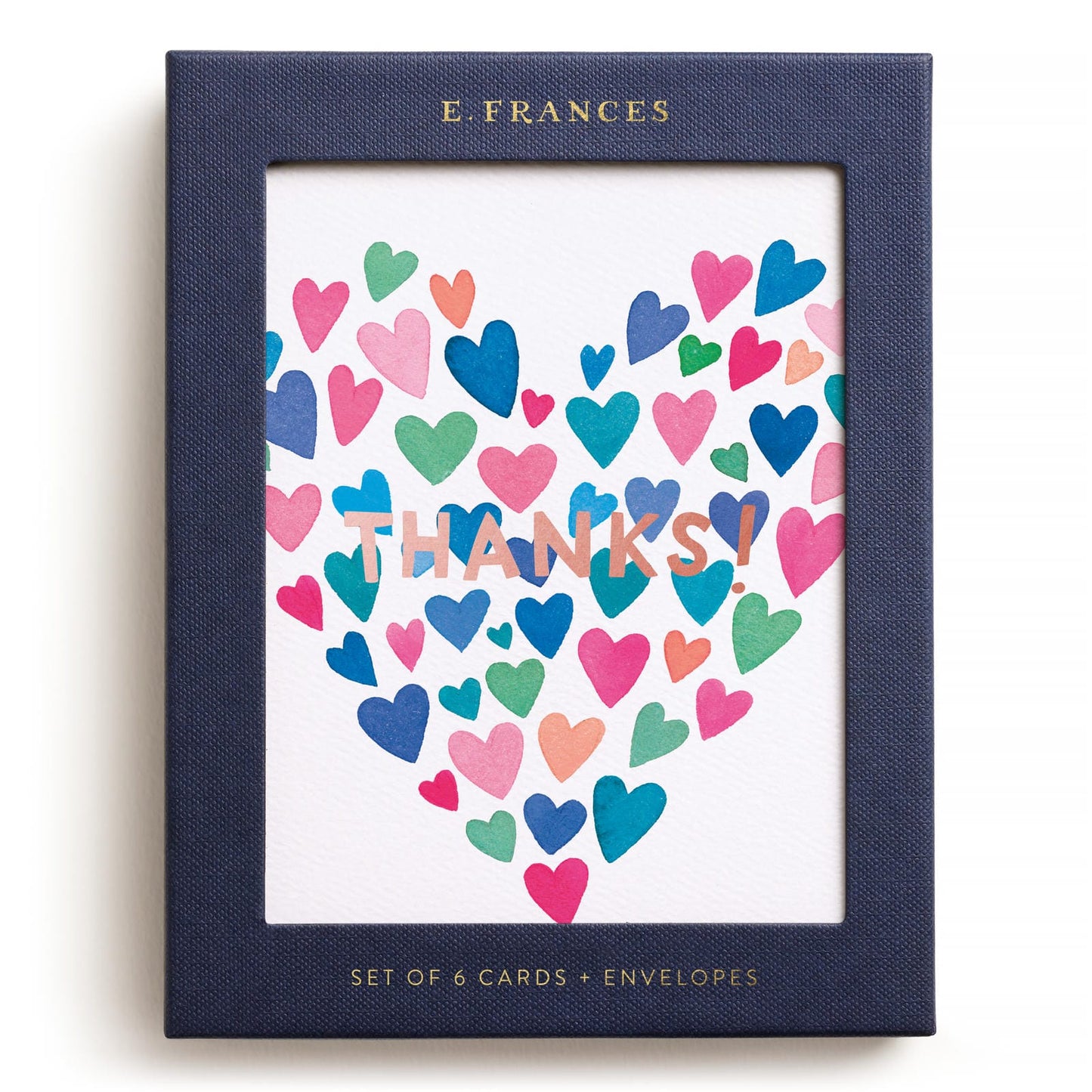 Many Hearts Thanks Greeting Card