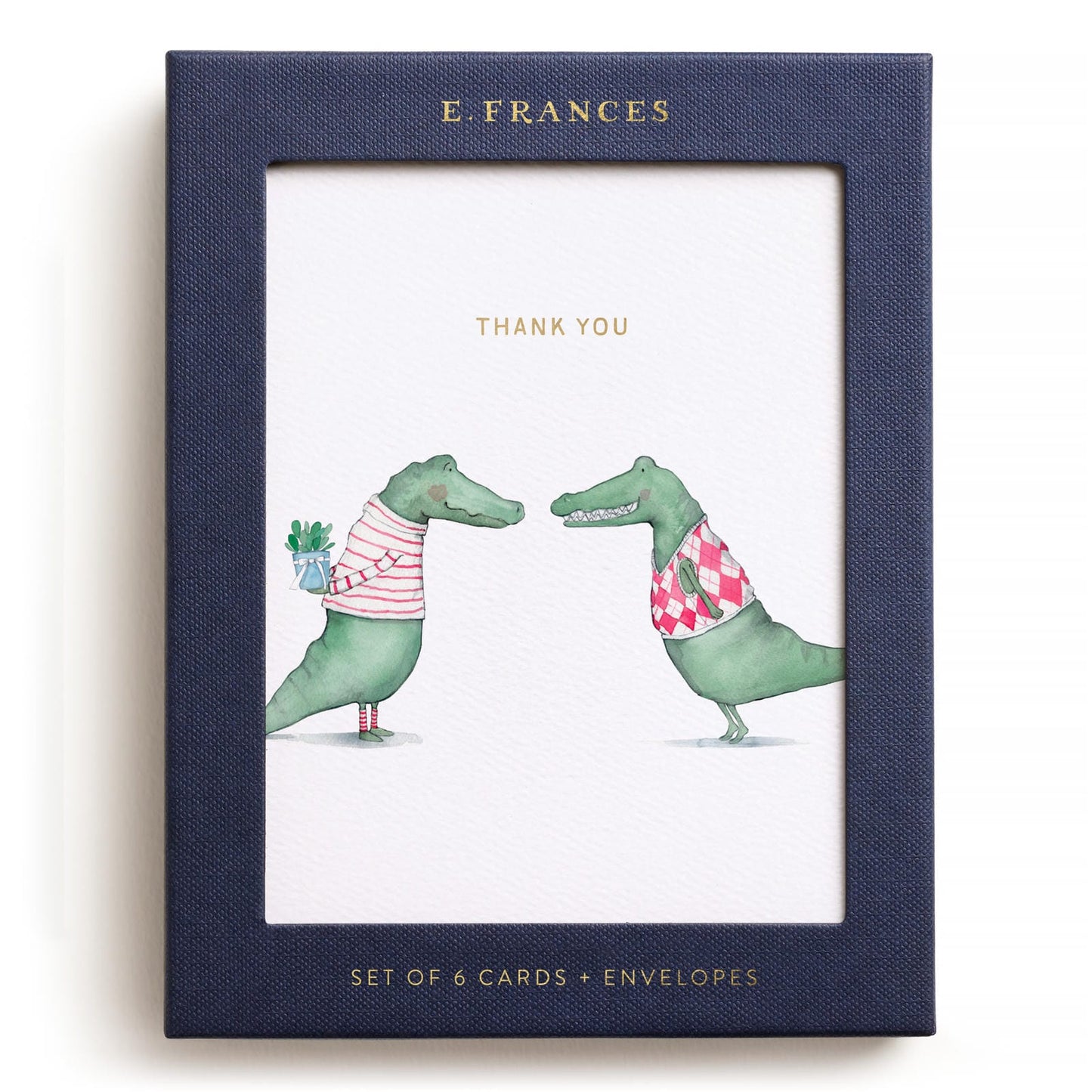 Alligator Thank You Greeting Card