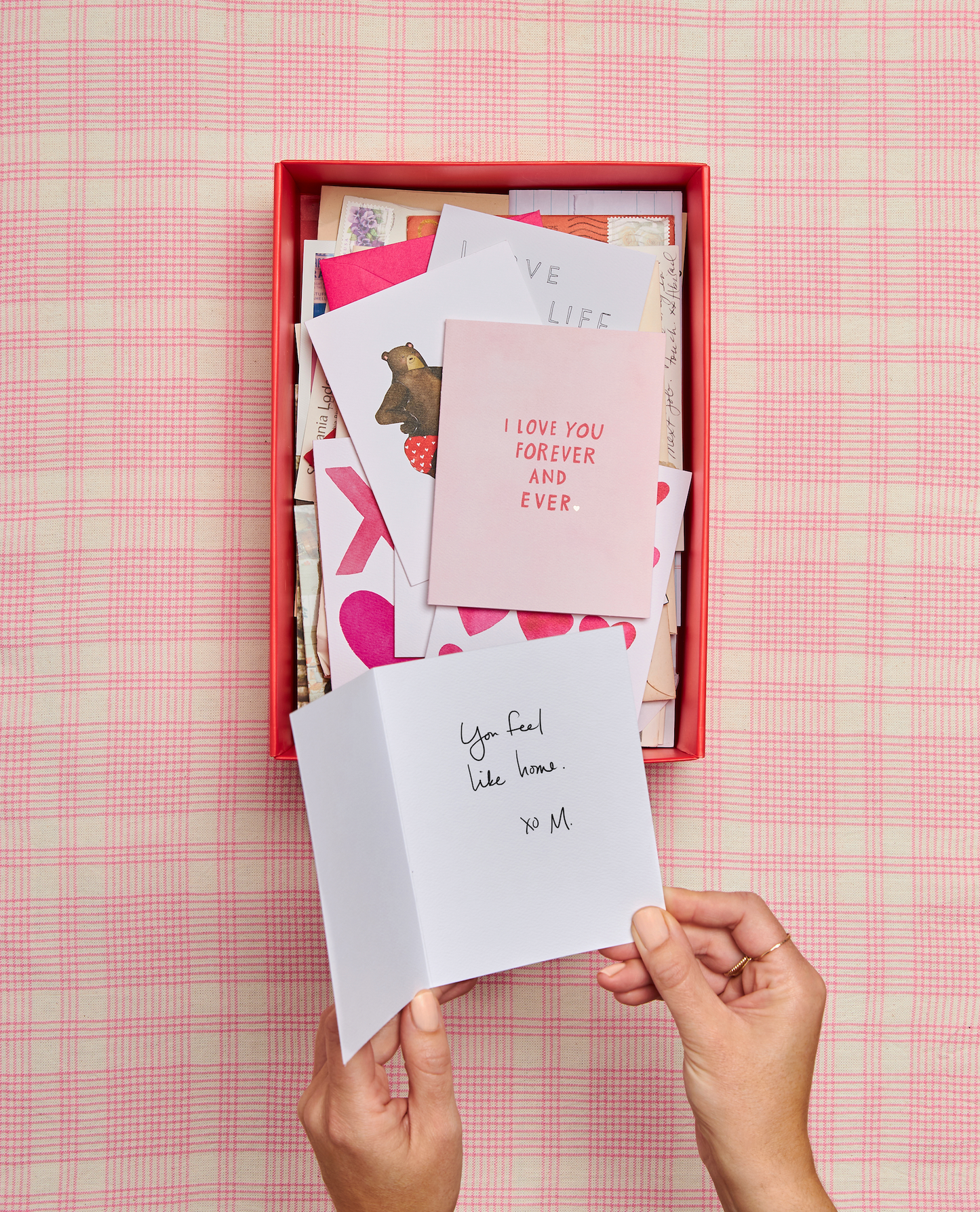 Let's Stick Together Greeting Card