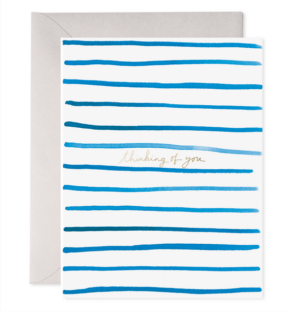 watercolor stripes card thinking of you card for friend support peace comfort thinking of you sympathy condolence get well