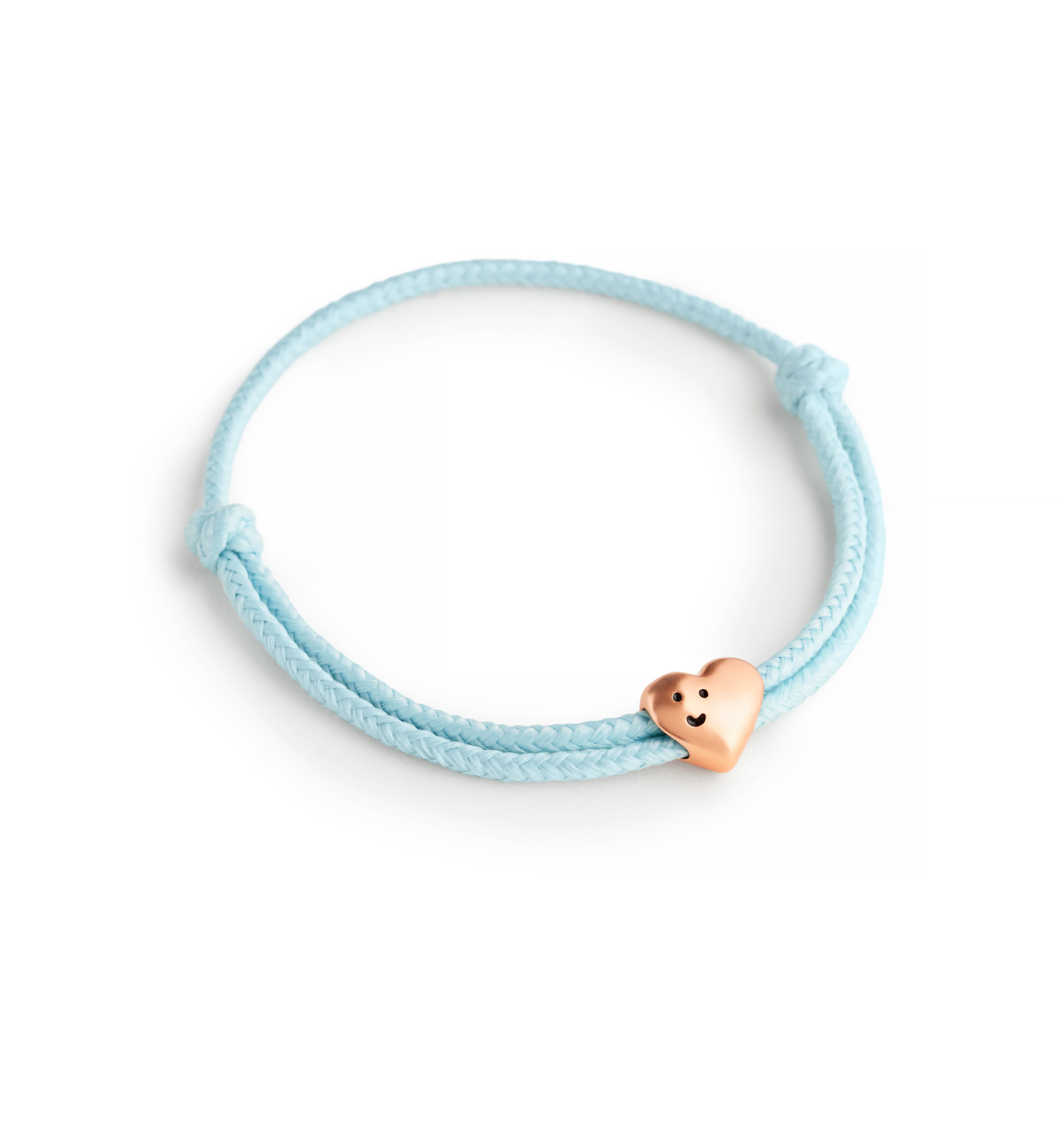 Alphabet L and V signature-blue bracelet 