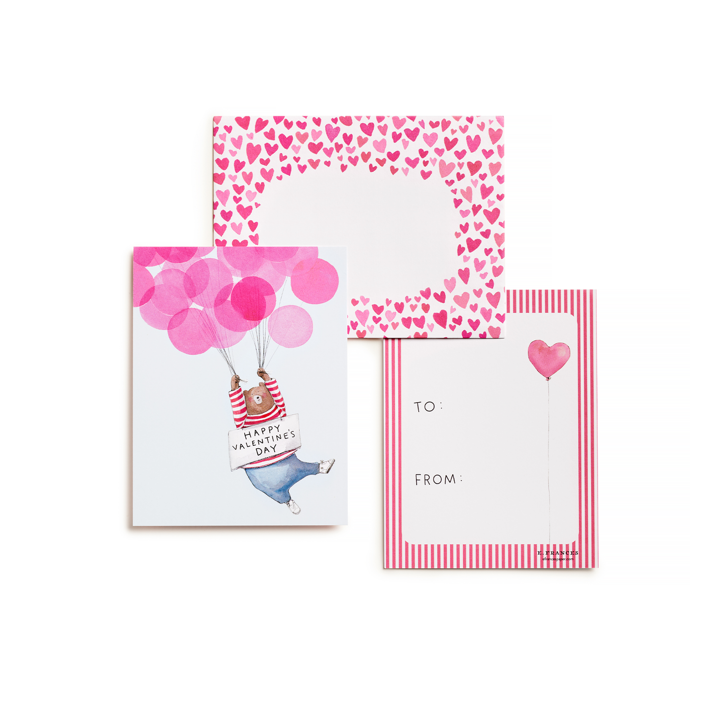 Floating Away Classroom Valentine Set