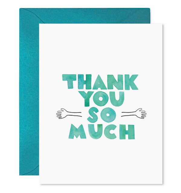 thank you so much hug notecards notes boxed set thank you cards