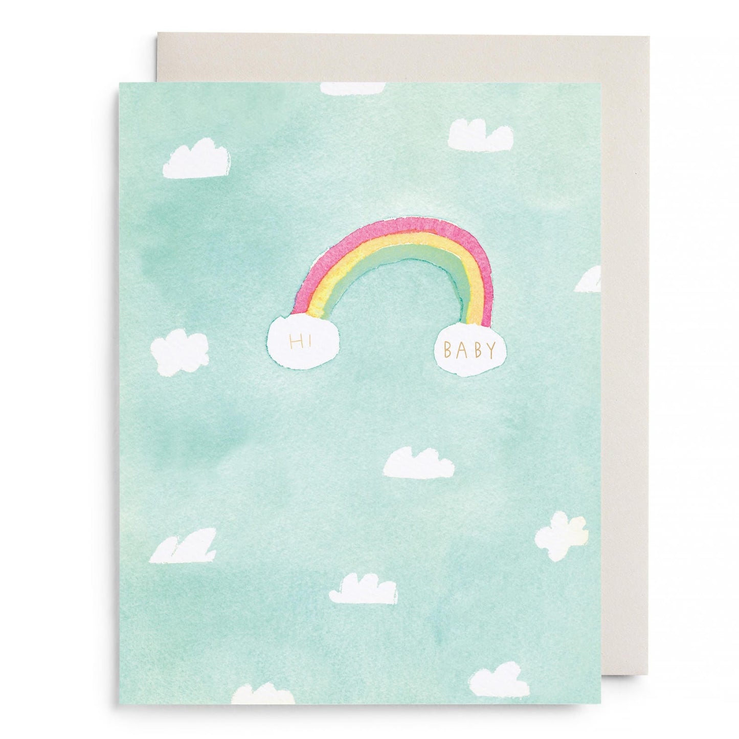 Hi Baby Sky Greeting Card