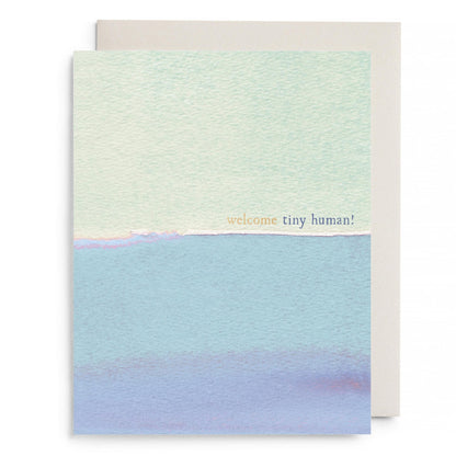 Tiny Human Greeting Card