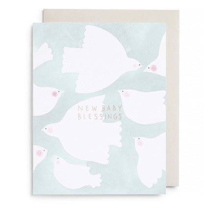 Baby Blessings Greeting Card