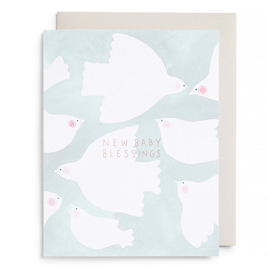 Baby Blessings Greeting Card