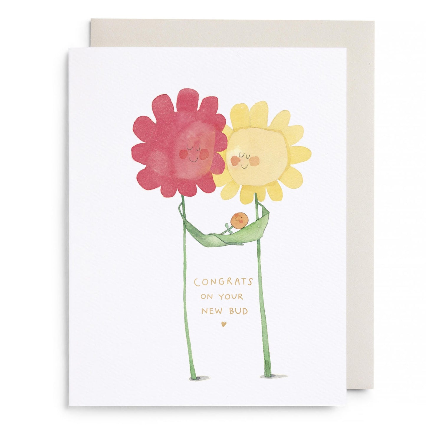 New Bud Greeting Card