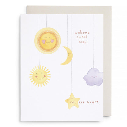 Baby Mobile Greeting Card