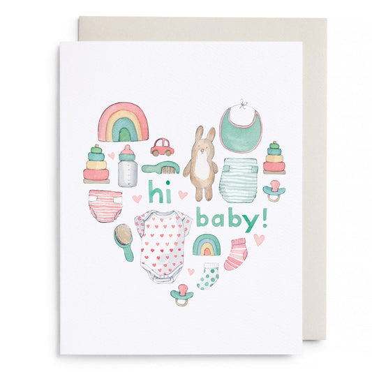 Baby Heart Greeting Card