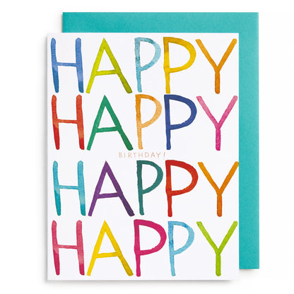 Really Happy Birthday Greeting Card