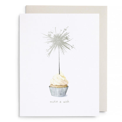 sparkler wish cupcake firework birthday card bestseller birthday card make a wish