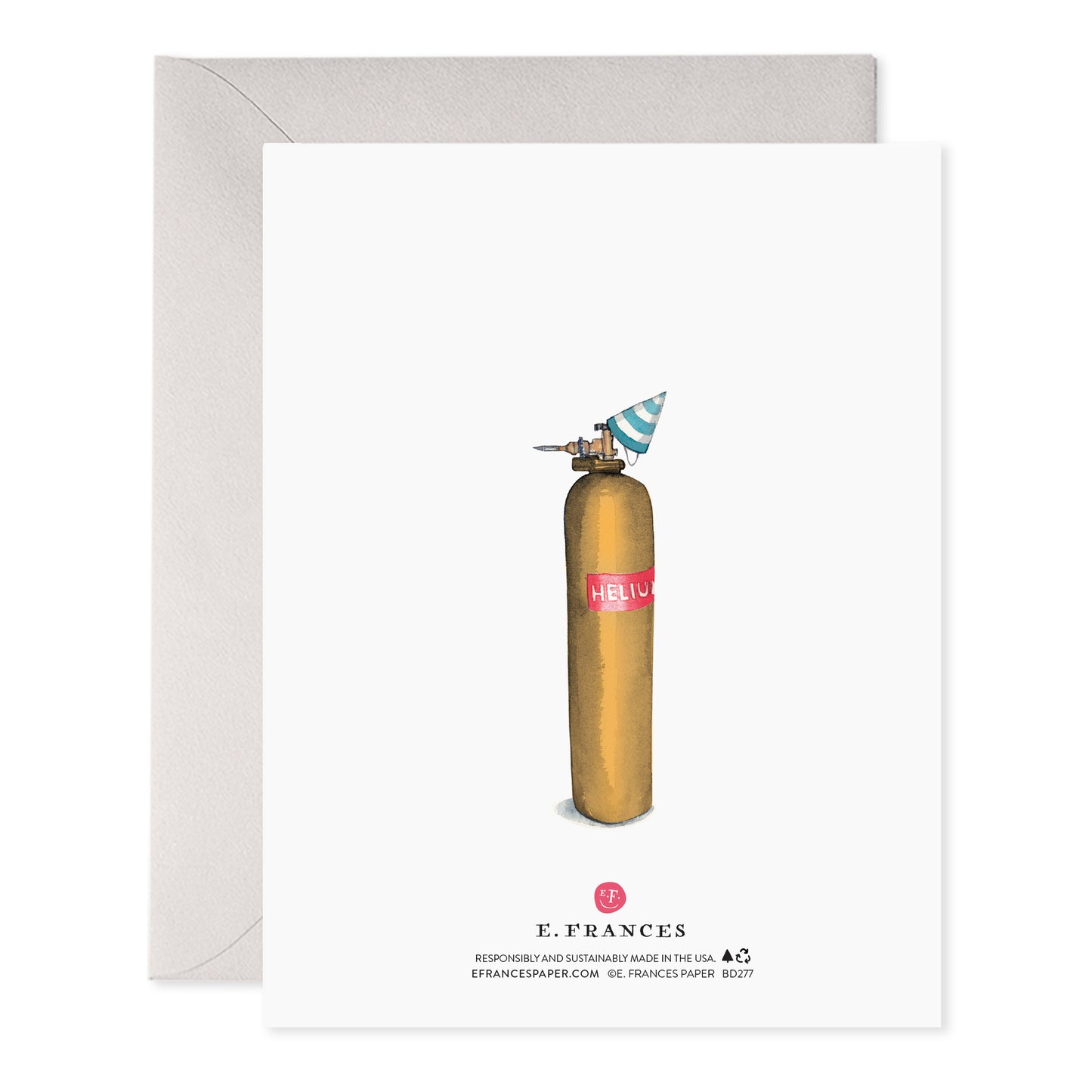 Helium 70 Greeting Card