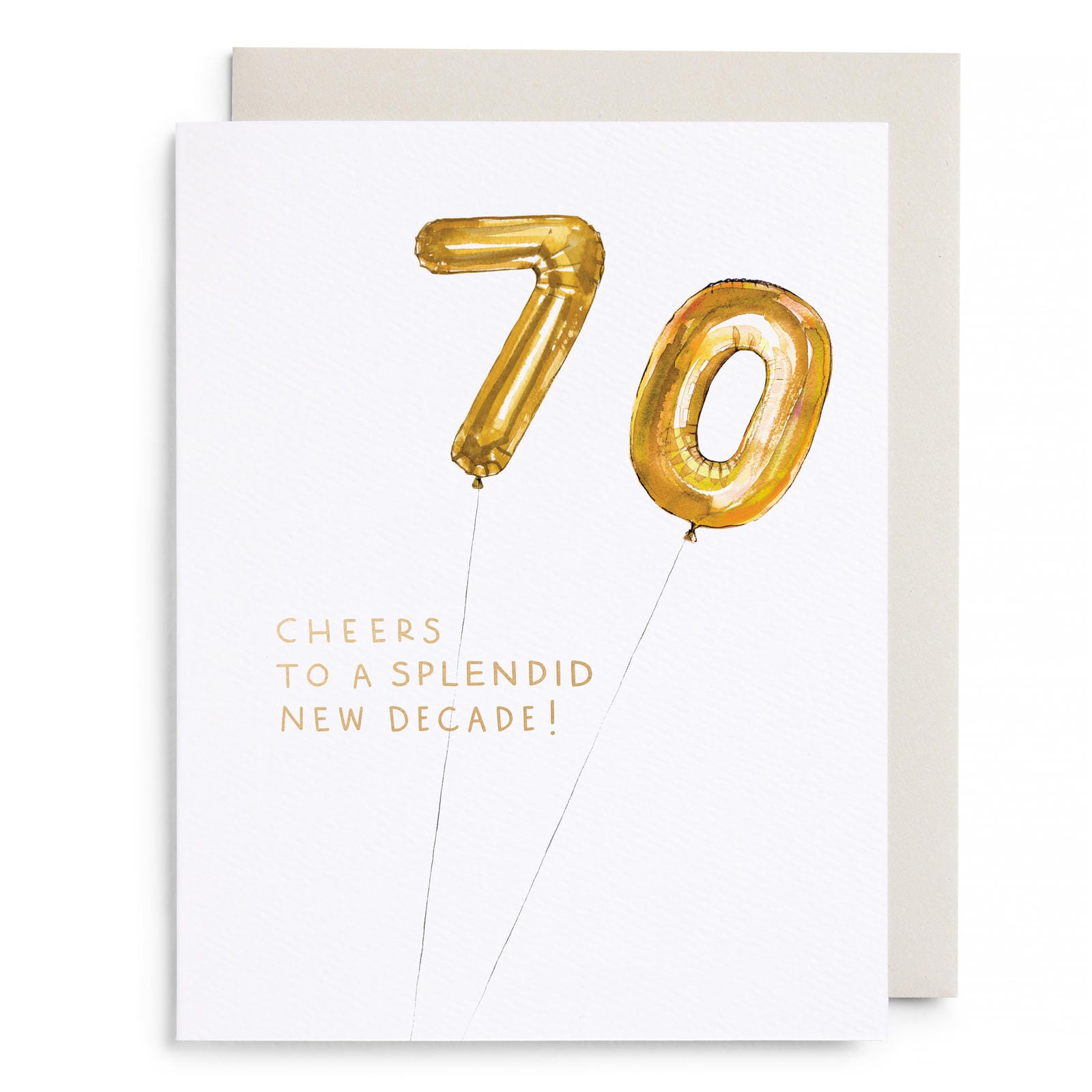 Helium 70 Greeting Card