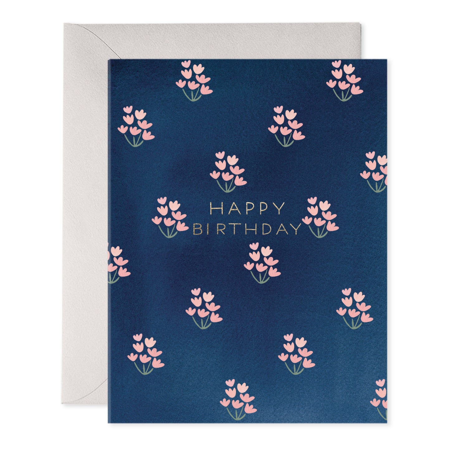 Dainty Block Print Birthday