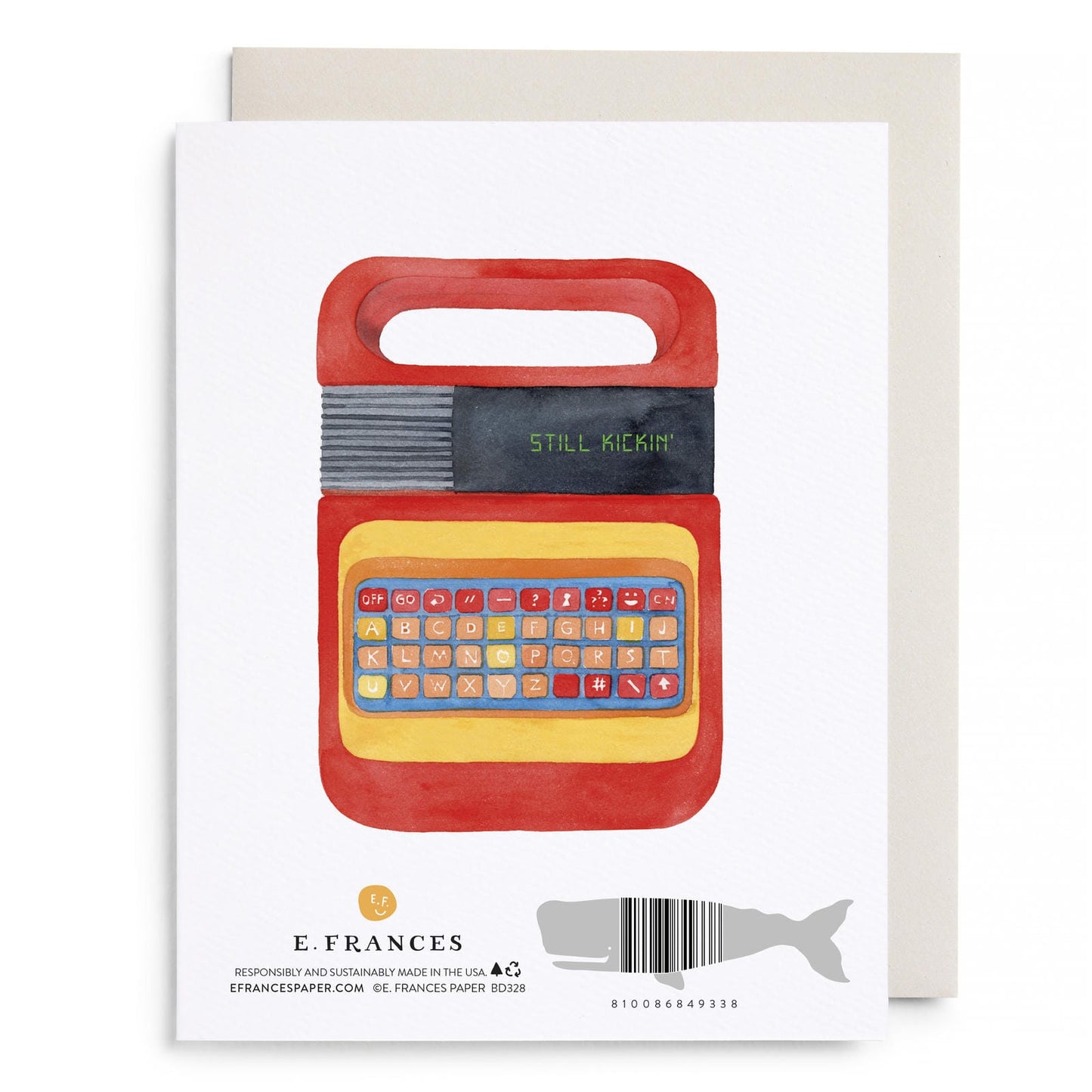 Old But Awesome Birthday Greeting Card