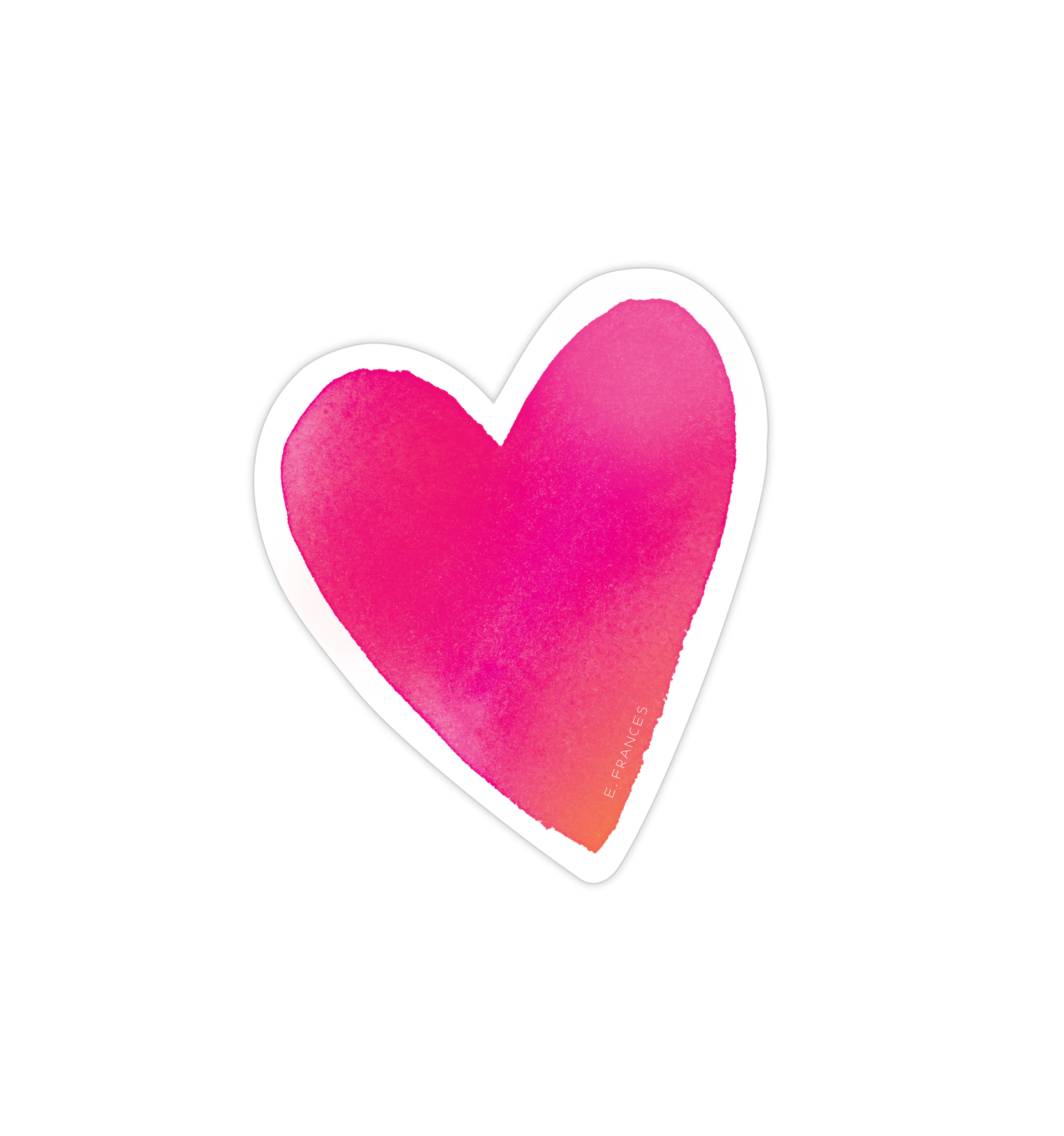 Heart decal online