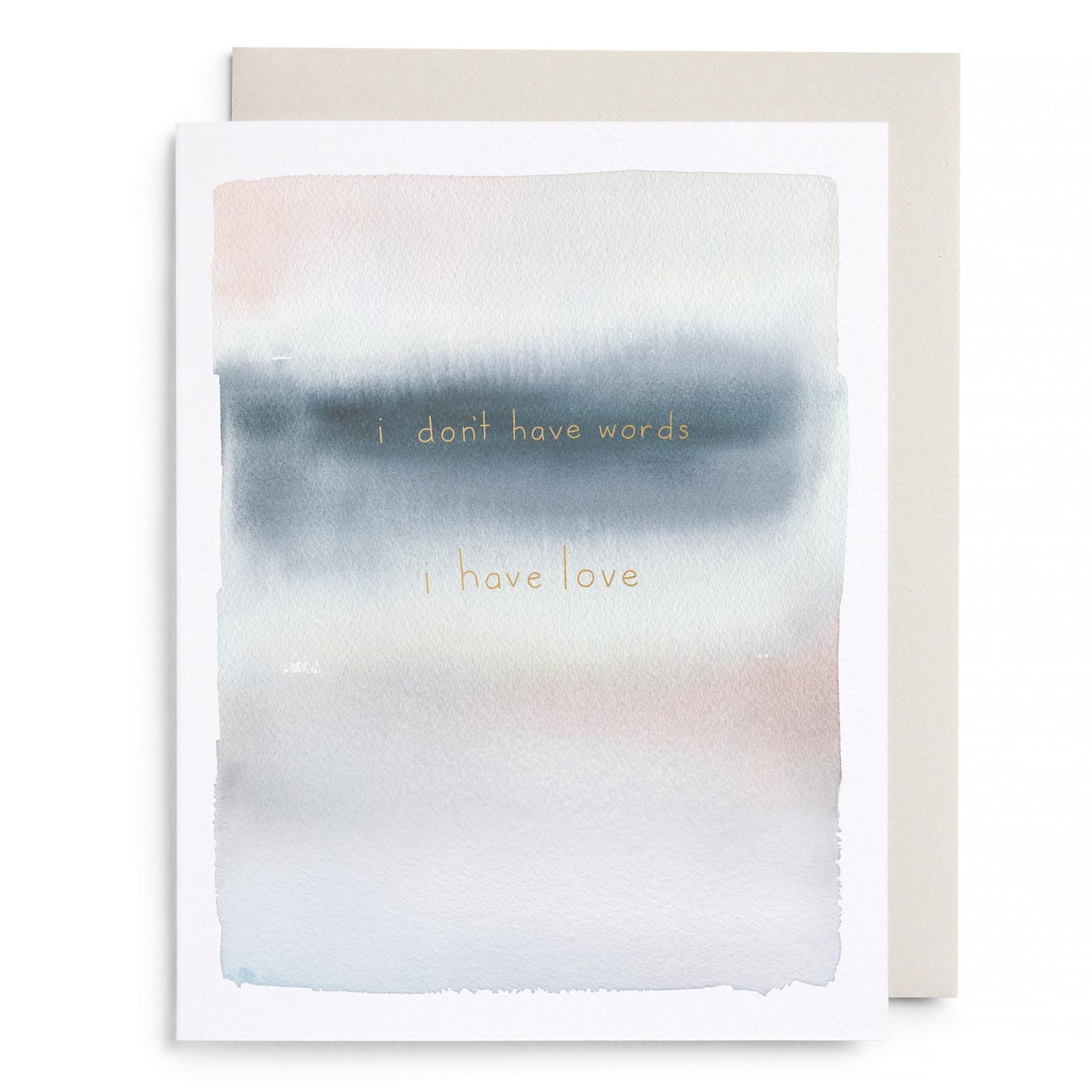 No Words Greeting Card