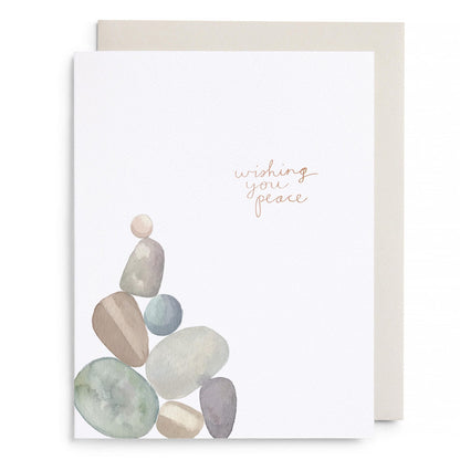 Peace Rocks Greeting Card